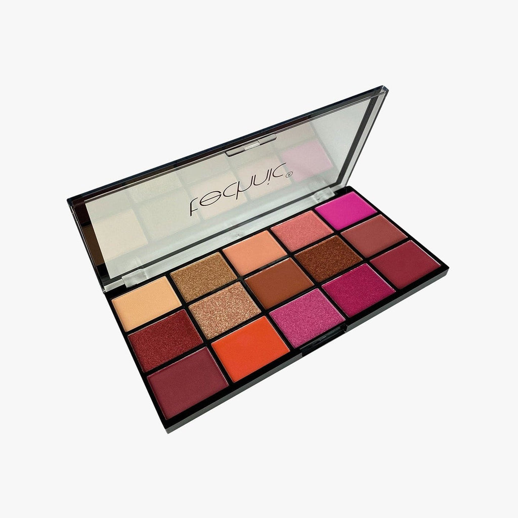 A Hot Love palette out of the packaging on a white background.
