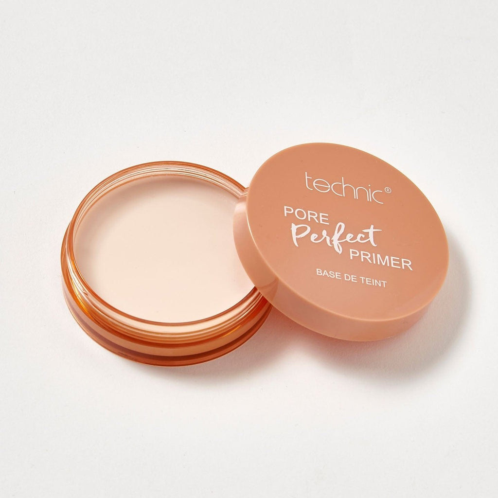 An opened pore perfector primer on a white background.