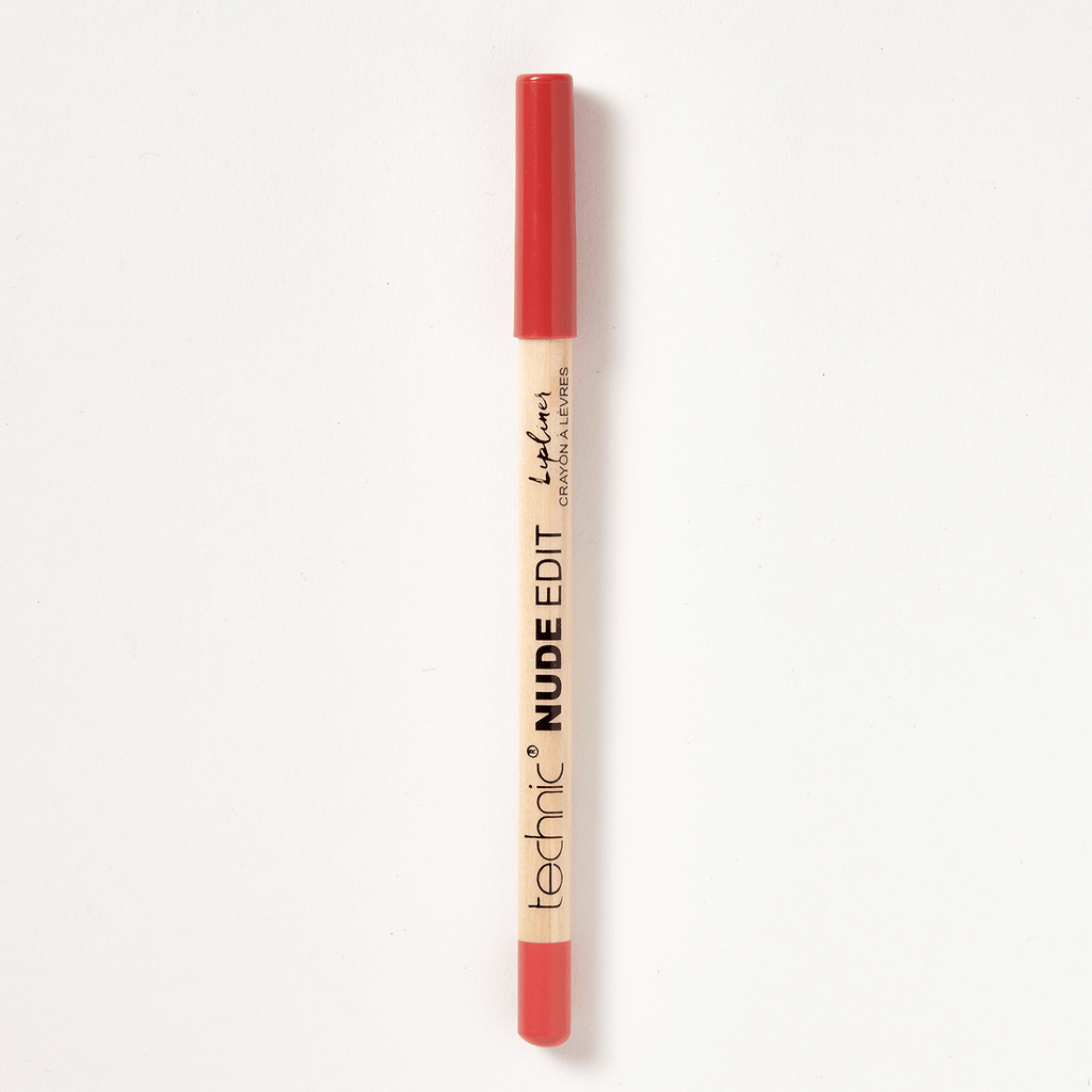A nude edit lip liner in the shade Skinny Dipping on a white background.