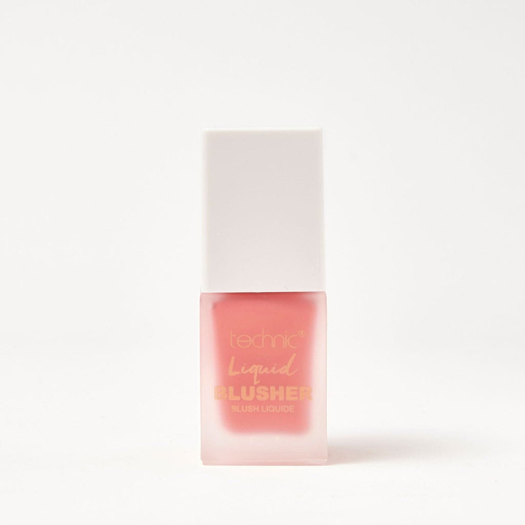 A liquid blush in the shade Feeling Flush on a white background.