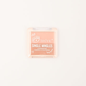 A single mingles eyeshadow duo in the shade Eye Contact on a white background.