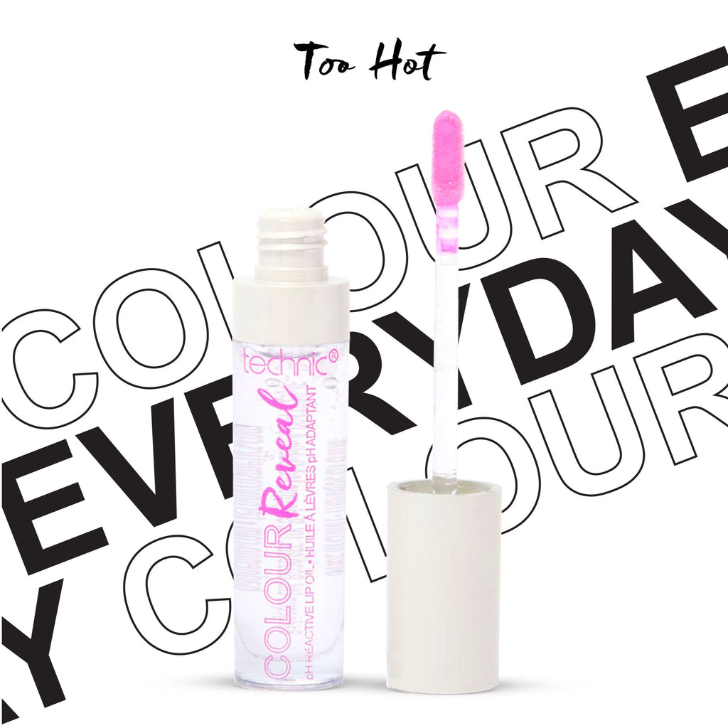 An opened lip oil in the shade Too Hot.
