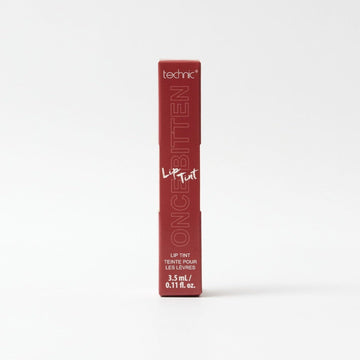 A once bitten lip tint in the shade Bitten on a white background.