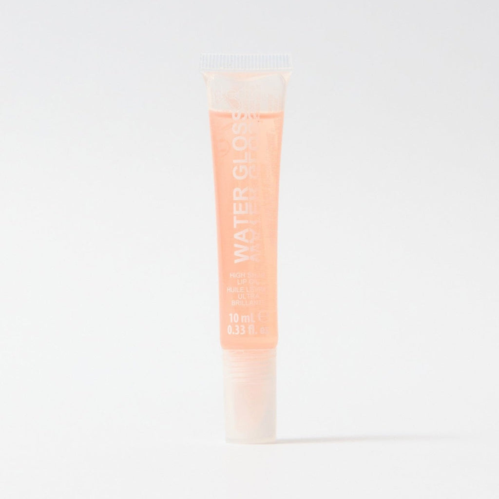 A water gloss lip gloss in the shade Water Lily on a white background.