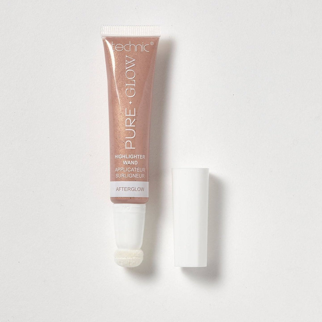 An opened highlighter wand in the shade Afterglow on a white background.