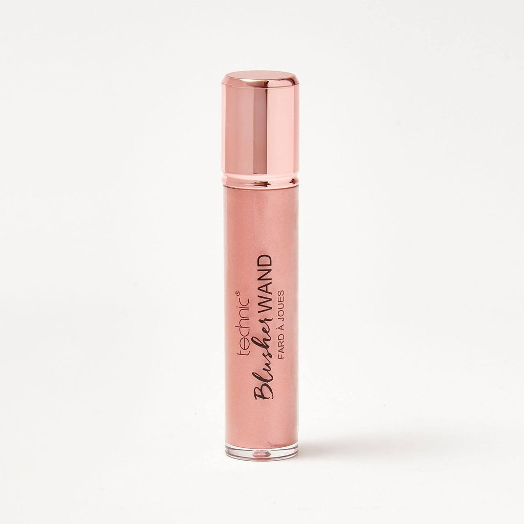 A blusher wand in the shade tempt me on a white background.