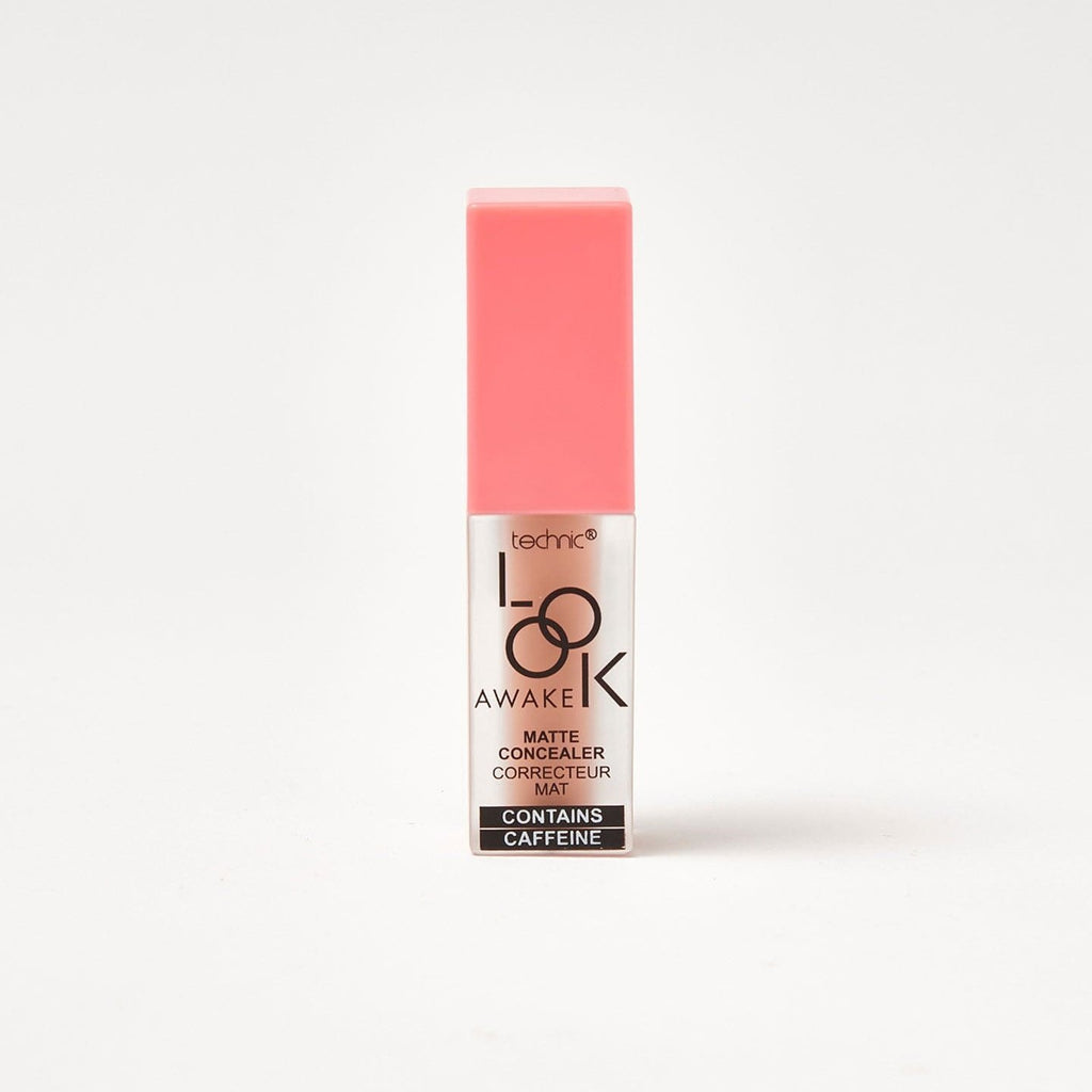 A look awake concealer in the shade Sticky Toffee on a white background.