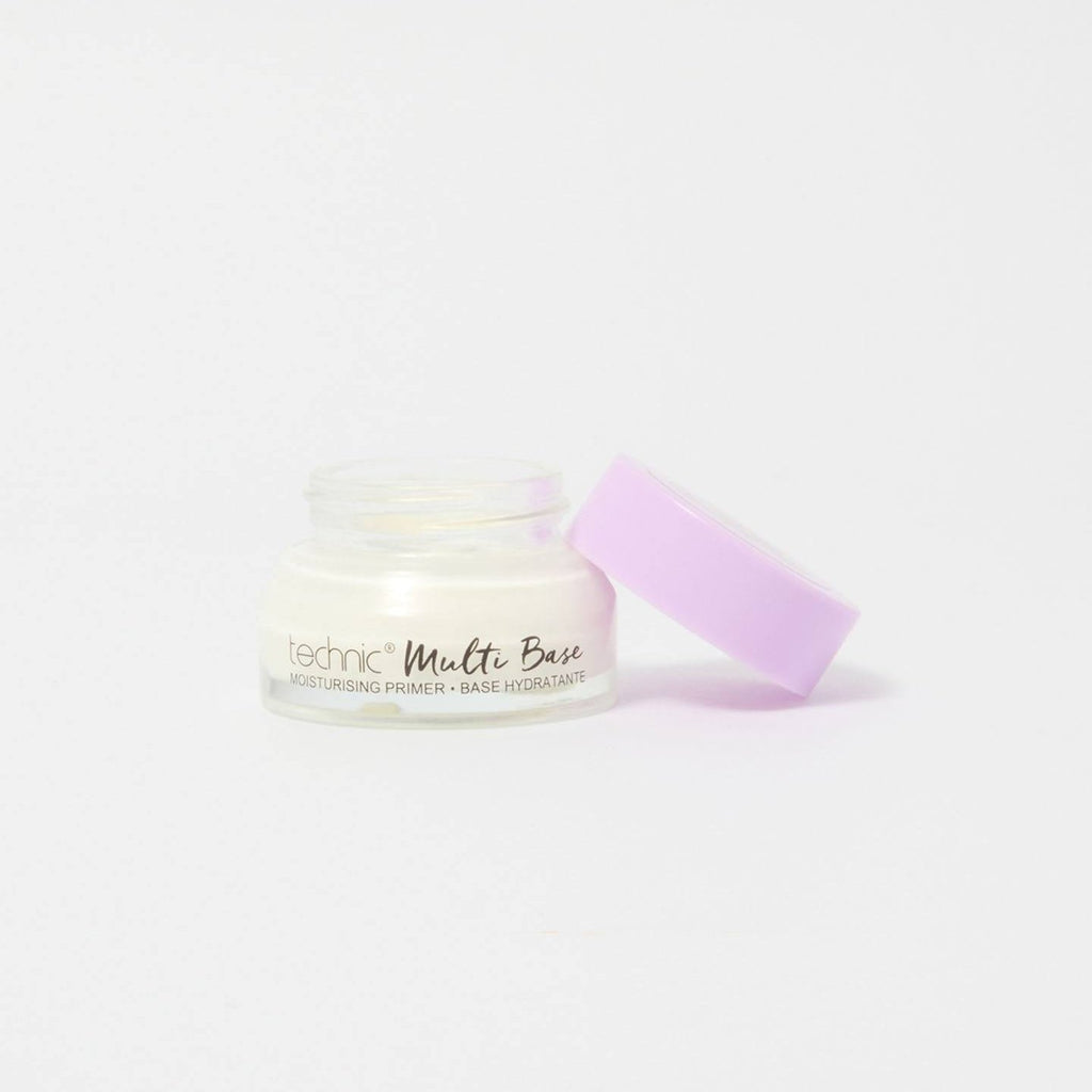 An opened multi base primer in front of a white background.