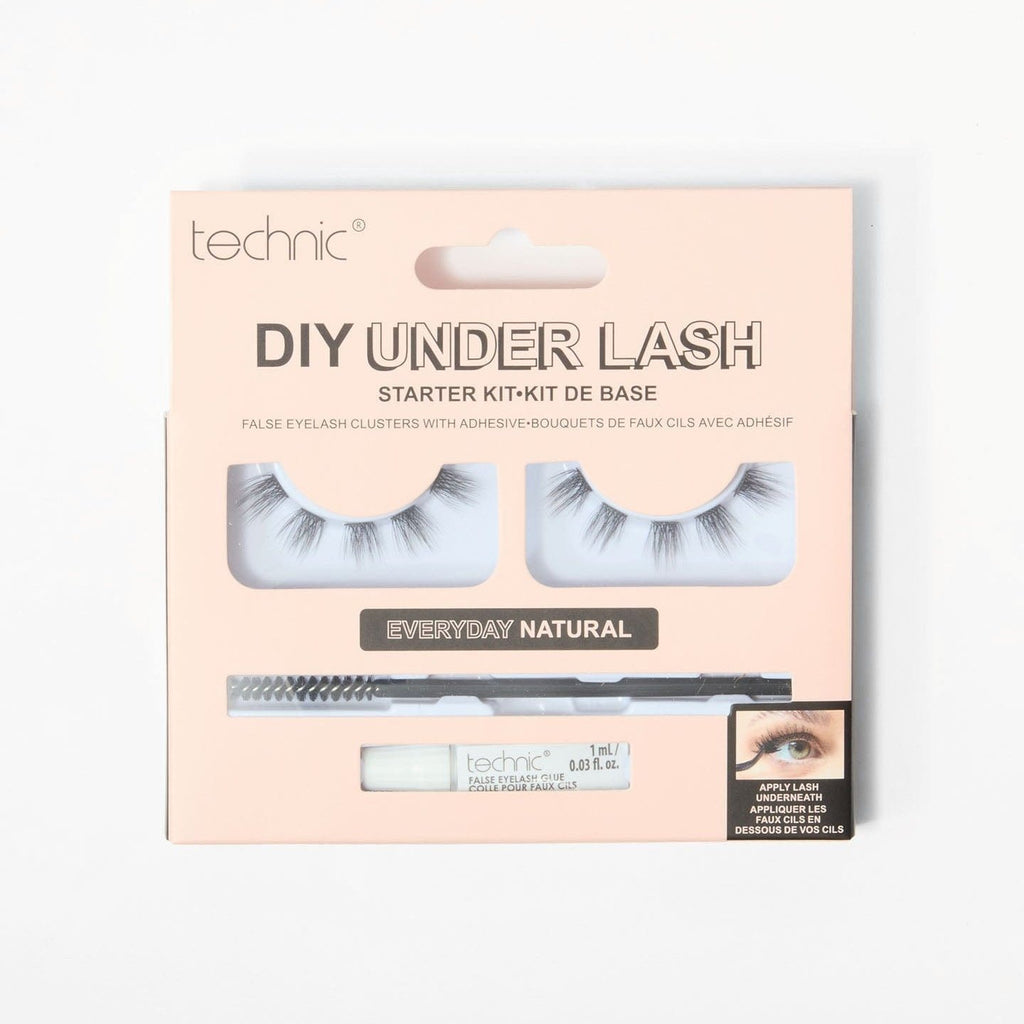 DIY under lash in the style Natural which is in a beige box on a white background.