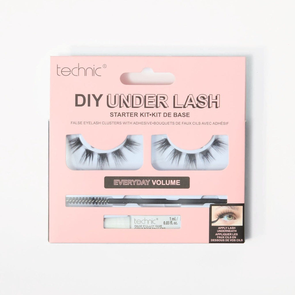 DIY under lash in the style Volume which is in a pink box on a white background. 