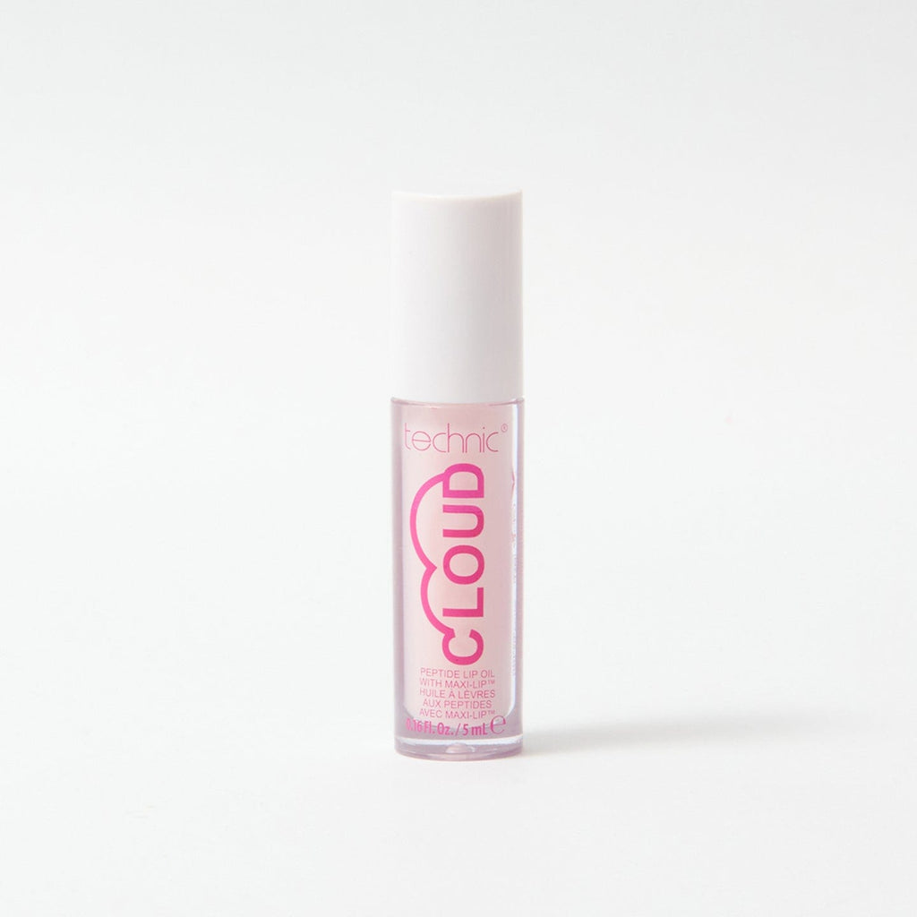 A cloud lip oil on a white background.