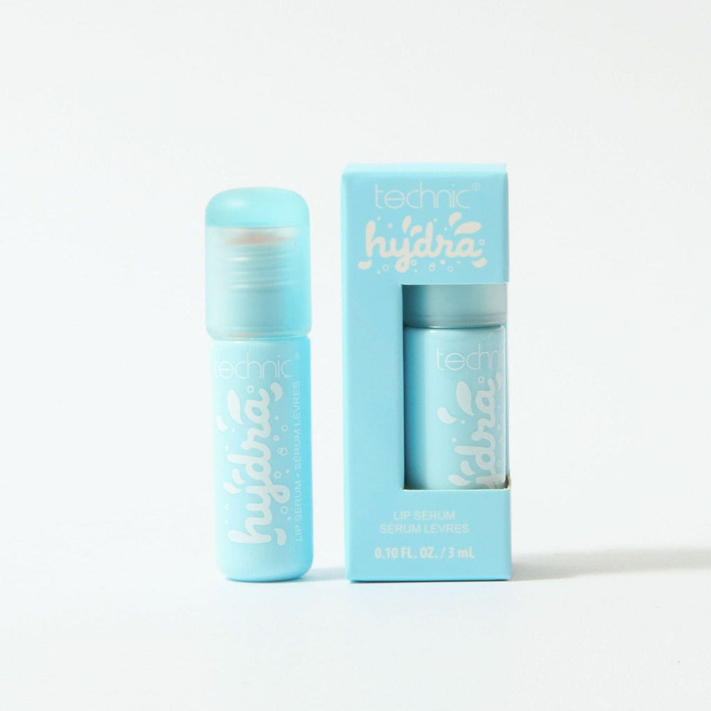 2 Hydra Lip Serums, one in its box packaging and the other out of the packaging. They are in front of a white background.