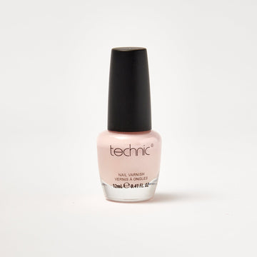 A nail varnish bottle in the shade Slow Dance in front of a white background.