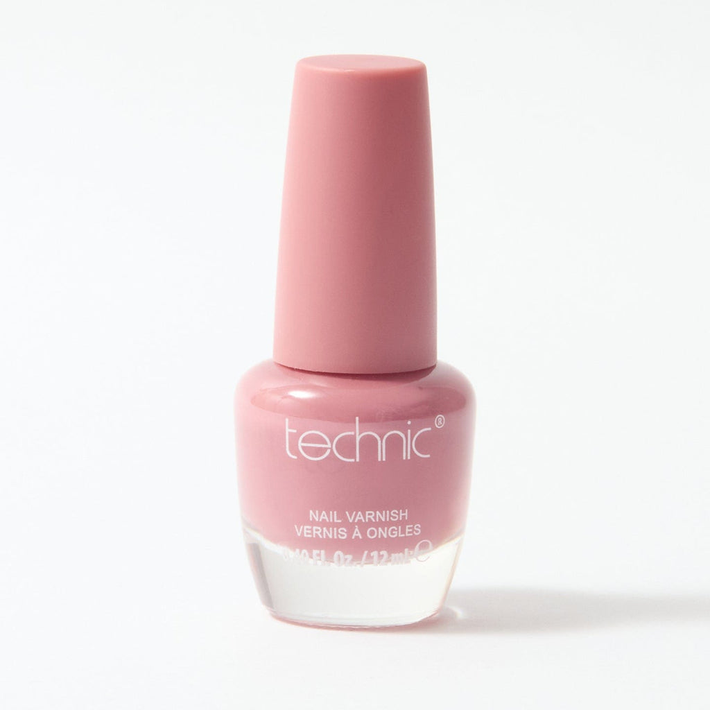 A bottle of nail varnish in the shade Starkers on a white background