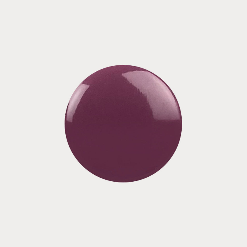 A swatch of the shade Heart Throb. It is a pinky purple colour.