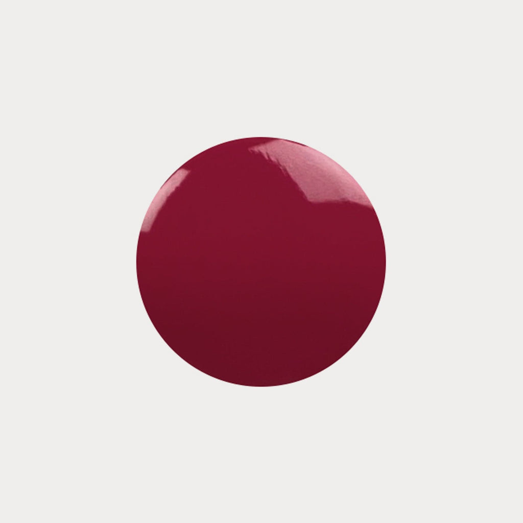 A swatch of the shade Peony Pink. It is fuchsia colour.