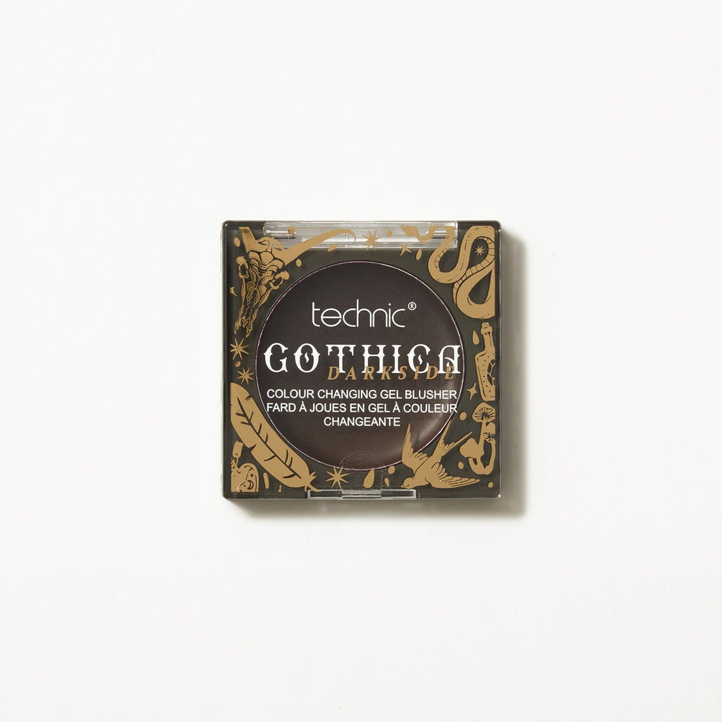 Gothica blusher on a white background.
