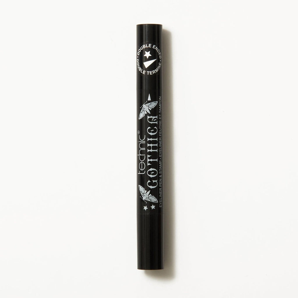 Double ended eyeliner, on a white background.