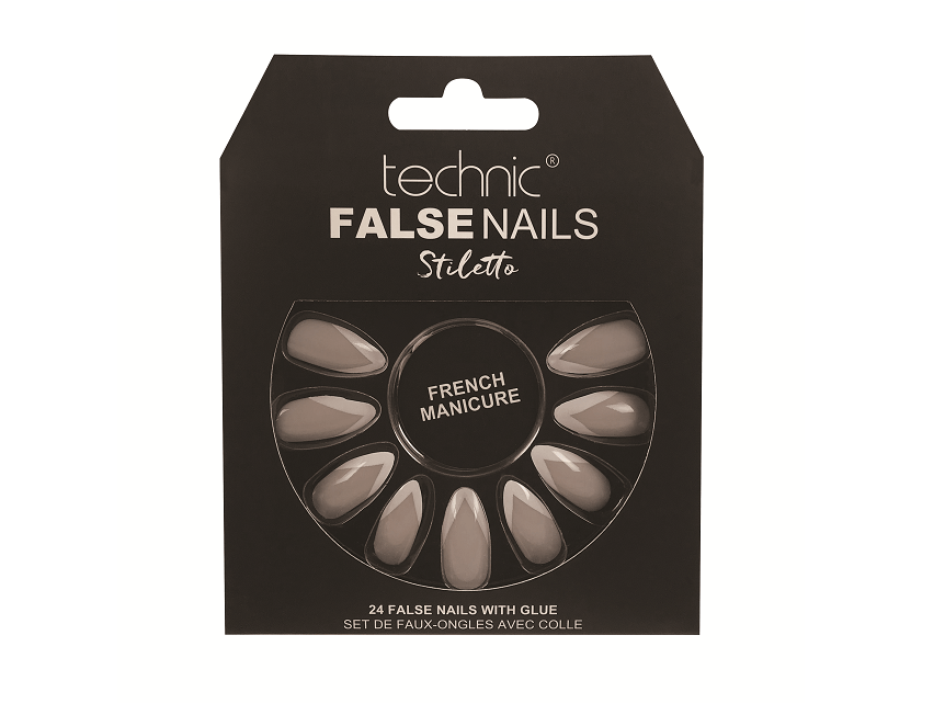 Technic False Nails - Stiletto French Manicure Tip