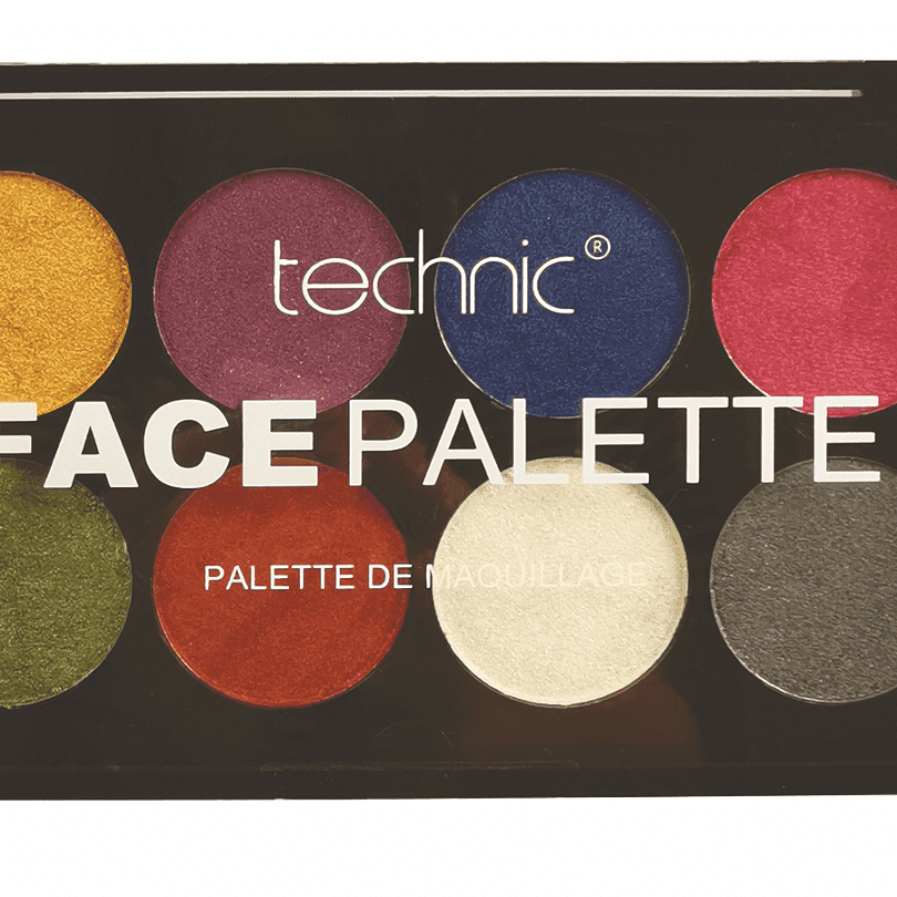 Technic Metallic Face Paint Palette