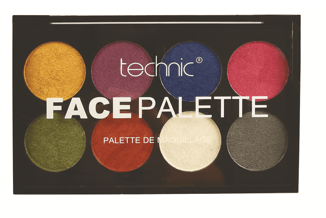 Technic Metallic Face Paint Palette